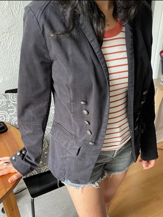 Free People Jackets & Blazers - Free People Military-Style Buttoned Blazer, size LARGE, vintage Y2K